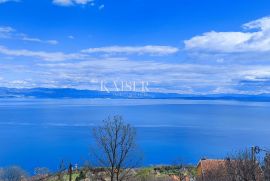 Mošćenice - zemljište s panoramskim pogledom na more, 2 250 m2, Mošćenička Draga, Zemljište