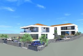 Otok Krk, Malinska - dvojna kuća sa bazenom 156m2, Malinska-Dubašnica, House