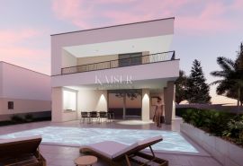 Otok Krk, Brzac - moderna villa sa bazenom 212m2, Krk, Haus