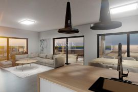 Otok Krk, Vrbnik - luksuzni apartman 171m2, pogled more, Vrbnik, شقة