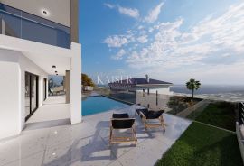 Otok Krk, Vrbnik - luksuzni apartman 137m2, pogled more, Vrbnik, شقة