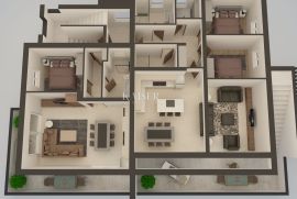 Sukošan - apartman 2S+DB, 97m2, 100m do mora, Sukošan, شقة