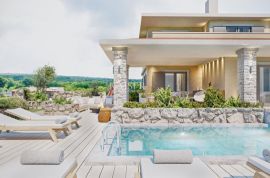 Otok Krk, Malinska - ekskluzivna villa 320m2, pogled na more, Malinska-Dubašnica, Ev