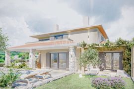 Otok Krk, Malinska - ekskluzivna villa 320m2, pogled na more, Malinska-Dubašnica, Maison