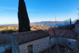 Brseč - građevinsko zemljište s ruševinama, 2300m2, Mošćenička Draga, Land