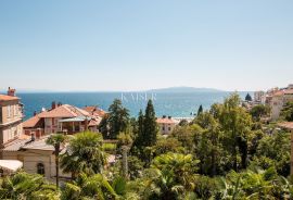 Opatija, vila, dvoetažni stan u centru blizu mora s pogledom, Opatija, Wohnung