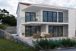 Otok Krk, Klimno - dvojna kuća 176m2, 200m od mora, Dobrinj, Famiglia