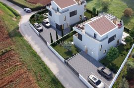 Istra, Poreč- 4 km, vila s krovnom terasom i bazenom, Poreč, House