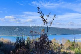 Istra, Labin - građevinsko zemljište s pogledom na more, 1200 m2, Labin, Zemljište