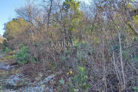 Istra, Labin - građevinsko zemljište s pogledom na more, 1200 m2, Labin, Land