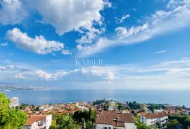 Opatija – Dvoetažni stan s panoramskim pogledom i velikom garažom, Opatija, Wohnung