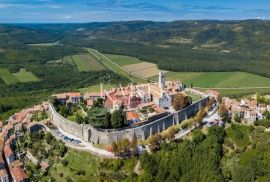 Istra - Motovun, kuća sa bazenom na 5560 m2 građevinske parcele, Motovun, Дом