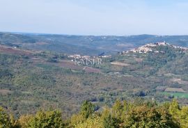 Istra, Motovun- građevinsko zemljište s predivnim panoramskim pogledom, Motovun, Terra