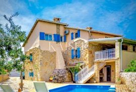 Otok Krk, okolica Dobrinja - predivna villa 170 m2, Dobrinj, Famiglia