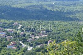 Labin - poljoprivredno zemljište  4 hektara s ucrtanim objektom, Labin, Terreno