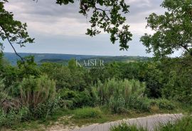 Istra - Grožnjan - građevinsko zemljište s prekrasnim pogledom, Grožnjan, Terrain