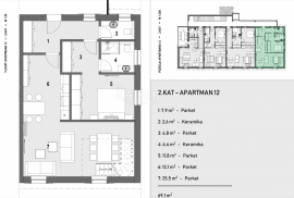 Opatija, Volosko- Stan sa pogledom na more i otoke, Opatija, Wohnung