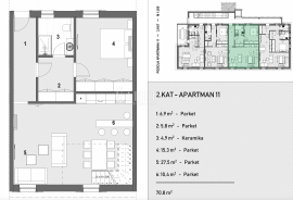 Opatija, Volosko- Stan sa pogledom na Opatiju i otoke, Opatija, Appartement