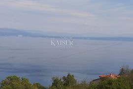 Veprinac, Veprinac- Zemljište sa jedinstvenim pogledom na more, Opatija - Okolica, Tierra