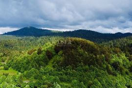 Crni Lug – građevinsko zemljište s prekrasnim pogledom, Delnice, Terrain