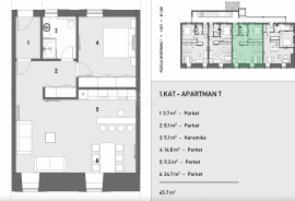 Opatija, Volosko- Stan udaljen 10 metara od mora, Opatija, Flat