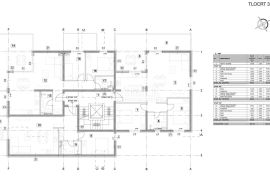 Istra, Poreč-Vabriga, stan V1-C3 sa krovnom terasom i pogledom na more, Tar-Vabriga, Wohnung