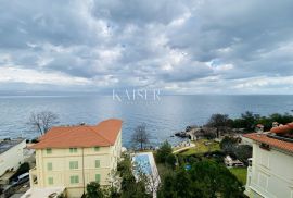 Lovran – Veliki stan 4S+DB s predivnim pogledom, Lovran, Daire