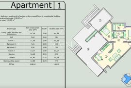 Opatija, Ičići – Stan 1 (2S+DB) u novogradnji (148,94 m2), Opatija - Okolica, Wohnung