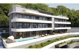 Opatija - penthouse 348 m2, otvoreni pogled na more, Opatija, Appartement