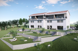 Otok Krk, Soline - apartman u prizemlju, 150 m od mora, okućnica 125m2, Dobrinj, Apartamento