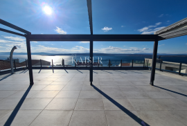 Crikvenica, Dramalj - Luksuzni penthouse sa garažom i panoramskim pogledom na more, Crikvenica, Διαμέρισμα