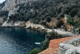 Brseč, građevinsko zemljište s pogledom na more, Mošćenička Draga, Terreno