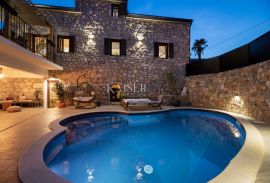 Otok Krk, Risika - luksuzna villa sa bazenom, Vrbnik, Casa