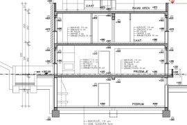 Lovran, zemljište sa projektom moderne kuće, pogled more, Lovran, Terreno