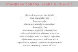 STAN B.5., NOVOGRADNJA, PRODAJA, SVETA KLARA, 103,16 m2, 4-SOBAN, Novi Zagreb - Zapad, Apartamento