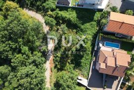 OPATIJA, LOVRAN, IKA- građevinsko zemljište 750m2 s pogledom na more, Opatija - Okolica, Terreno