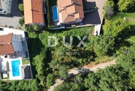 OPATIJA, LOVRAN, IKA- građevinsko zemljište 750m2 s pogledom na more, Opatija - Okolica, Γη