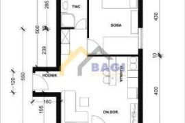 ISTRA - MEDULIN Stan 45m2, Medulin, Wohnung