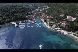 Otok Šipan, građevinsko zemljište 501 m2, drugi red do mora, Dubrovnik - Okolica, Γη