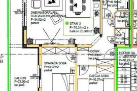 PRIVLAKA, ZADAR - S3 PRILIKA! Useljivi stanovi novogradnja, Privlaka, Appartamento