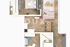 ZAGREB, JAZBINA - stan 138m2, 2S + DB U NOVOGRADNJI, Maksimir, Flat