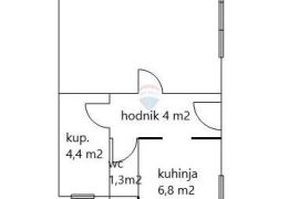 Zagreb, Trešnjevka, jednosoban stan 42 m2, Trešnjevka - Sjever, Διαμέρισμα