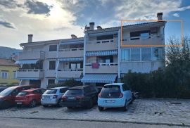 Baška - stan 51m2 s pogledom, parking, Baška, Kвартира