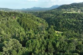 Građevinski teren s pogledom na Klek, Vrbovsko, Gorski kotar, Vrbovsko, Land