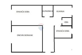 Zagreb, Supilova, najam 70 m2, prvo korištenje pored Green Golda., Trnje, Flat