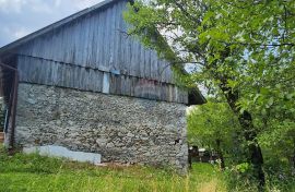 Gorski kotar, Kupjak - građevinski teren sa dvorišnom zgradom 1426 m2, Ravna Gora, Terrain