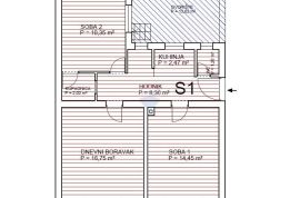 Zagreb, Srednjaci, renovirani stan s dvije spavaće sobe, 56m2, Trešnjevka - Jug, Appartement