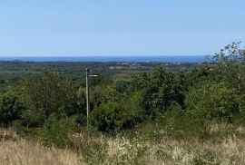 Građevinsko zemljište s pogledom na more u Višnjanu, Višnjan, Terra