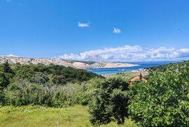 Rab, Lopar, građevinsko zemljište, započeta gradnja, Rab, Land