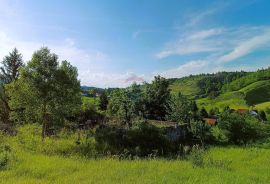 Ogulin , Modruš - Građevinsko - poljoprivredni teren sa ruševinom, Josipdol, Arazi